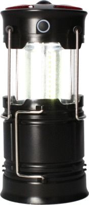 Lampe camping rechargeable 200 lumens lumière du jour 6500K noir - ARLUX