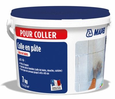 Colle en pâte spéciale salle de bains 7 kg MAPEI