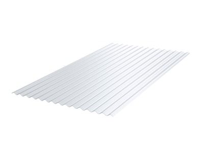 Plaque de couverture petites ondes Onduclair polycarbonate 2 x 1.12 m ONDULINE