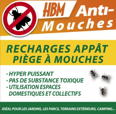 Recharge d'appats pour mouches 2l