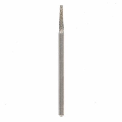 Pointes diamantées diamètre 2 mm bout pointu par 2 DREMEL