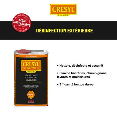 Nettoyant Désinfectant Cresyl 1 l SPADO