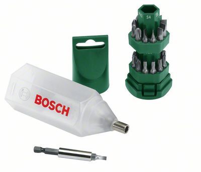 Tonnelet d'embouts de vissage 25 pièces BOSCH