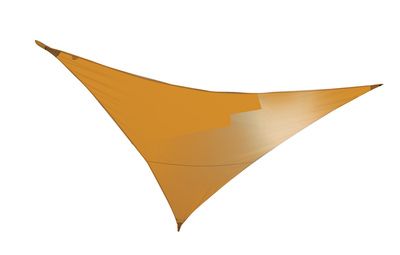 Voile ombrage triangulaire 3.60 m coloris mangue  JARDILINE