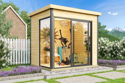 Abri de jardin bois Domeo Mini+ 44 mm - 4,60 m²