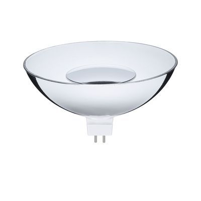 Ampoule LED GU5.3 blanc/argent  5 W = 440 Lumens blanc chaud - PAULMANN