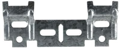 Profils doubles 110 mm pour suspension de meuble haut acier zingué par 2