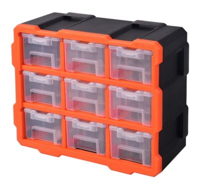 Casier de rangement avec 9 bacs TACTIX