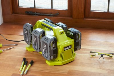 Chargeur séquentiel 18V 6 ports RYOBI