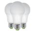 Lot de 3 ampoules LED standard E27 9W = 720 lumens blanc chaud - FOXLIGHT