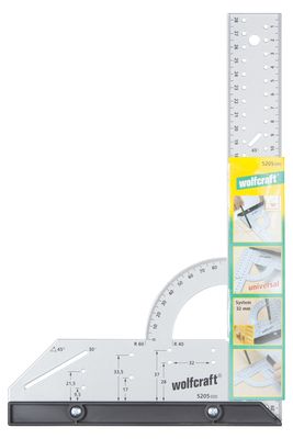 Equerre multifonction 300 mm WOLFCRAFT