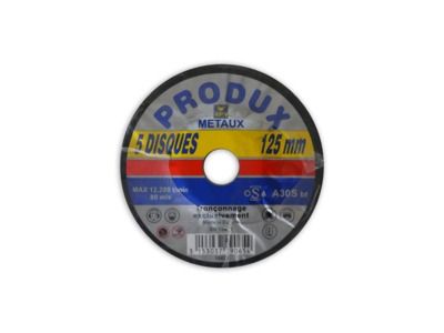 Tivoly Disque à tronçonner pour meuleuse pour bois, Diam.125 mm