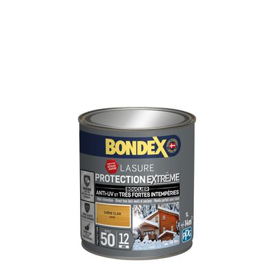 Lasure protection extrême 12 ans chêne clair 1 l BONDEX