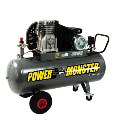 Compresseur 150 l 3 HP 10 bar POWER MONSTER MECAFER