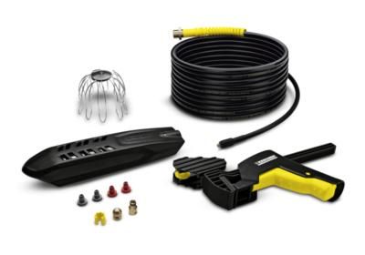 Kit de nettoyage pour canalisations et gouttières 20 m KÄRCHER