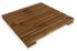 Dalle pin brun rainurée L 500 x H 500 x Ep 44 mm HENRY TIMBER