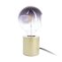 Lampe à poser cylindrique doré E27 60W XANLITE