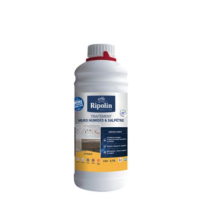 Traitement pour murs humides et salpêtre 750 ml by DIP ETANCH - RIPOLIN