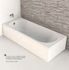 Baignoire Easy bath acrylique blanche L 1700 x P 700 mm BALNEO