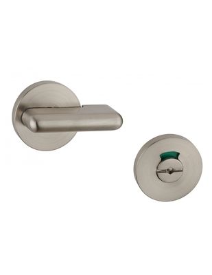 Verrou pour porte intérieure salle de bain ou WC diamètre 50 mm THIRARD