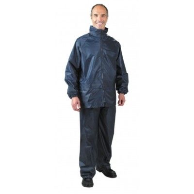 Ensemble de pluie Atlantic bleu marine taille XL