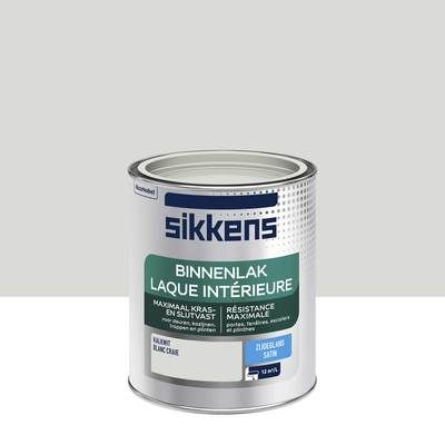 Peinture Laque intérieure blanc craie satin 750 ml SIKKENS