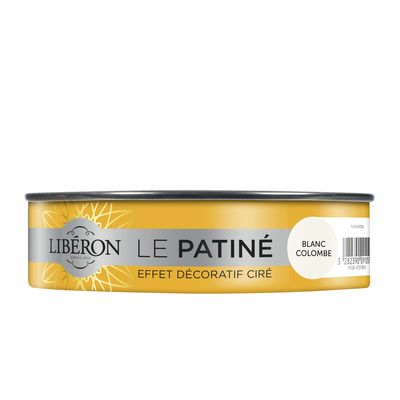 Cire à effet décoratif patiné blanc 150 ml LIBERON