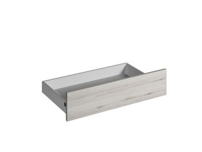 Façade tiroir à cadre effet bois blanchi pour meuble de cuisine Quadro ANV-01 OAK 13,8 x 80 cm OFITRES