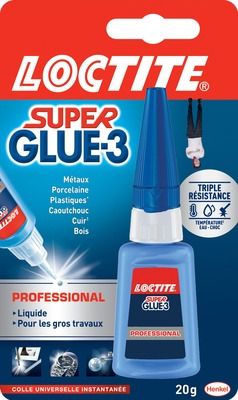 Colle Super Glue-3 professionnelle 20g LOCTITE