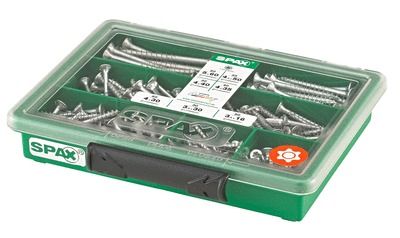 Coffret vis T-star 245 pièces SPAX