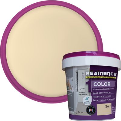 Résine colorée de rénovation sable 250 ml - RESINENCE