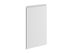 Porte avec poignée intégrée pour meuble de cuisine Mallorca blanc mat 70 x 40 cm OFITRES