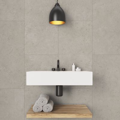 Dalle murale 5 x 30 x 60 cm beige concrete GX wall