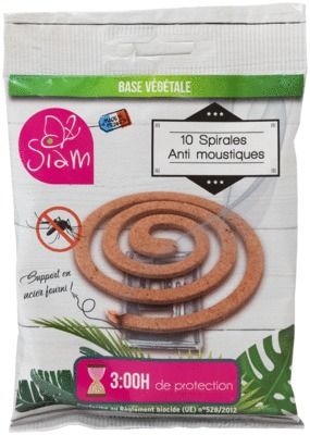 Spirales anti-moustiques par 10 SIAM