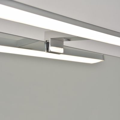 Applique barre LED pour salle de bains EDWIN chromé L 80 cm IP 44 - COREP