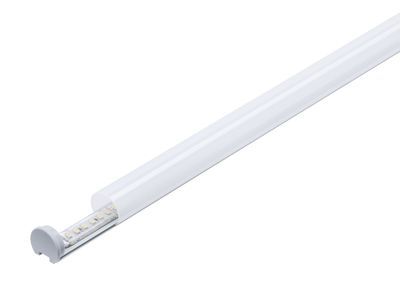 Profilé de ruban LED blanc 2m en saillie TUBE MAXLED PAULMANN