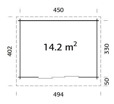 Studio Jardin Lea 14,2M2 Slide+ Marron