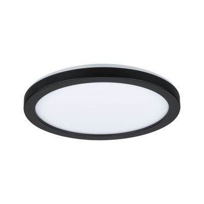 Plafonnier LED rond noir 190mm 3000k 11,2W ATRIA SHINE PAULMANN