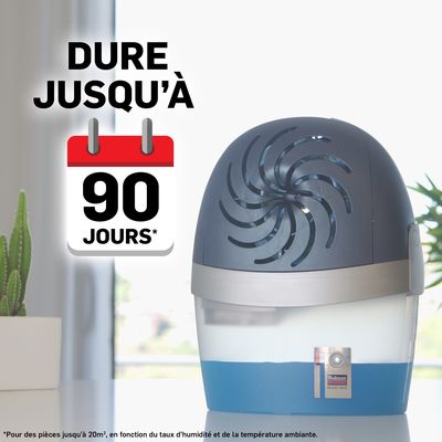 Absorbeur d'humidité Aéro 360° 20 m² + 1 recharge RUBSON