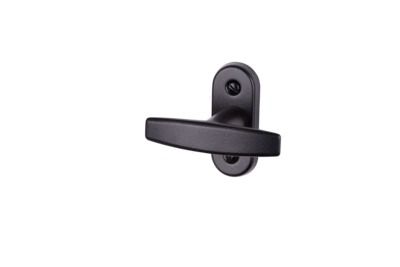 Bouton de fenêtre Eva aluminium noir ALPERTEC