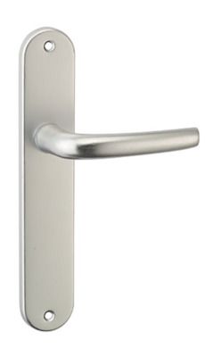 Poignée de porte à béquille Maïa aluminium 195mm