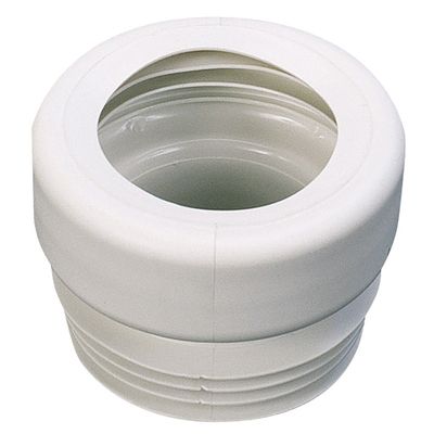 Manchon d'évacuation WC souple droit 100mm INTERPLAST