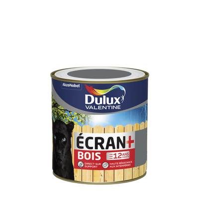 Peinture bois écran+ gris anthracite RAL 7016 satin 500 ml - DULUX VALENTINE