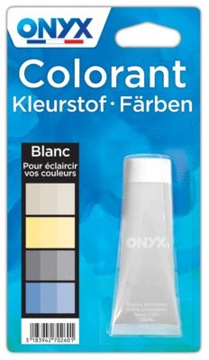 Colorant universel pour peinture blanc 25 ml ONYX