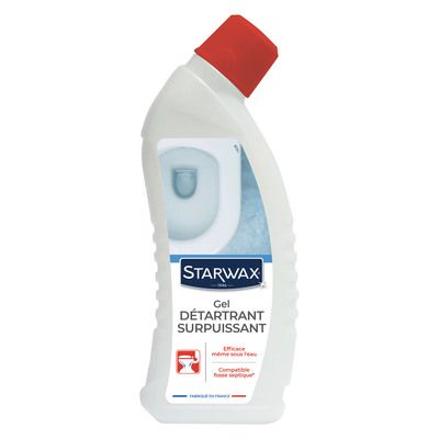 Détartrant surpuissant gel WC 750 ml STARWAX