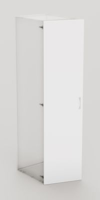 Porte battante Creo blanc 2012 x 498 mm OFITRES