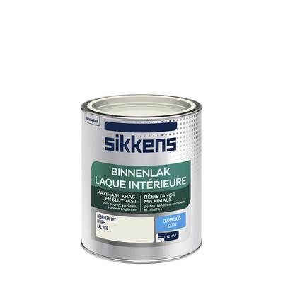 Peinture Laque intérieure ivoire satin 750 ml SIKKENS