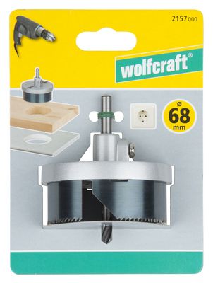 Scie cloche diamètre 68 mm WOLFCRAFT