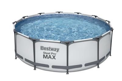 Piscine hors-sol ronde xspm diamètre 366 cm hauteur 100 cm avec filtre à cartouche  BESTWAY