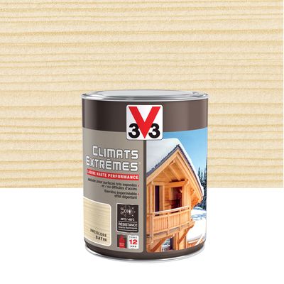 Lasure climats extrêmes extérieure incolore 1 l V33